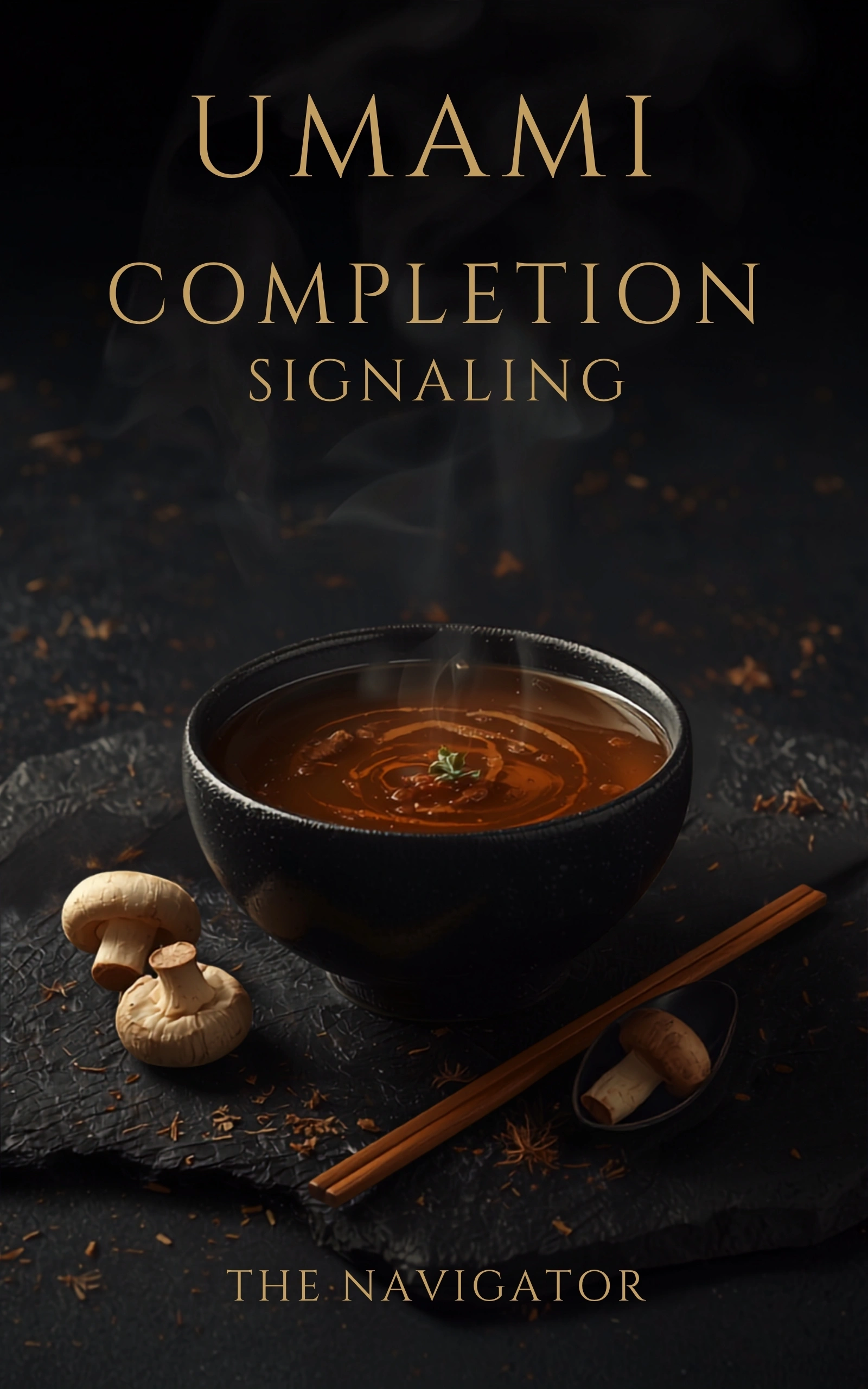 Umami Completion Signaling™: The Molecular Vocabulary of Satiety and Vagal Closure, Kindle book cover by The Navigator