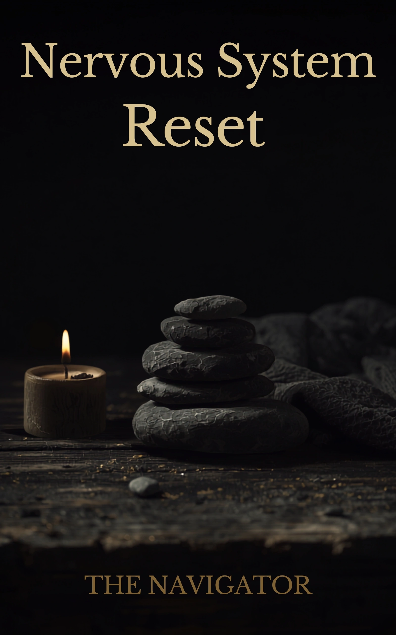 Nervous System Reset: A 21-Day Multi-Channel Protocol for Vagal Tone, HRV, and Autonomic Recovery, Kindle book cover by The Navigator