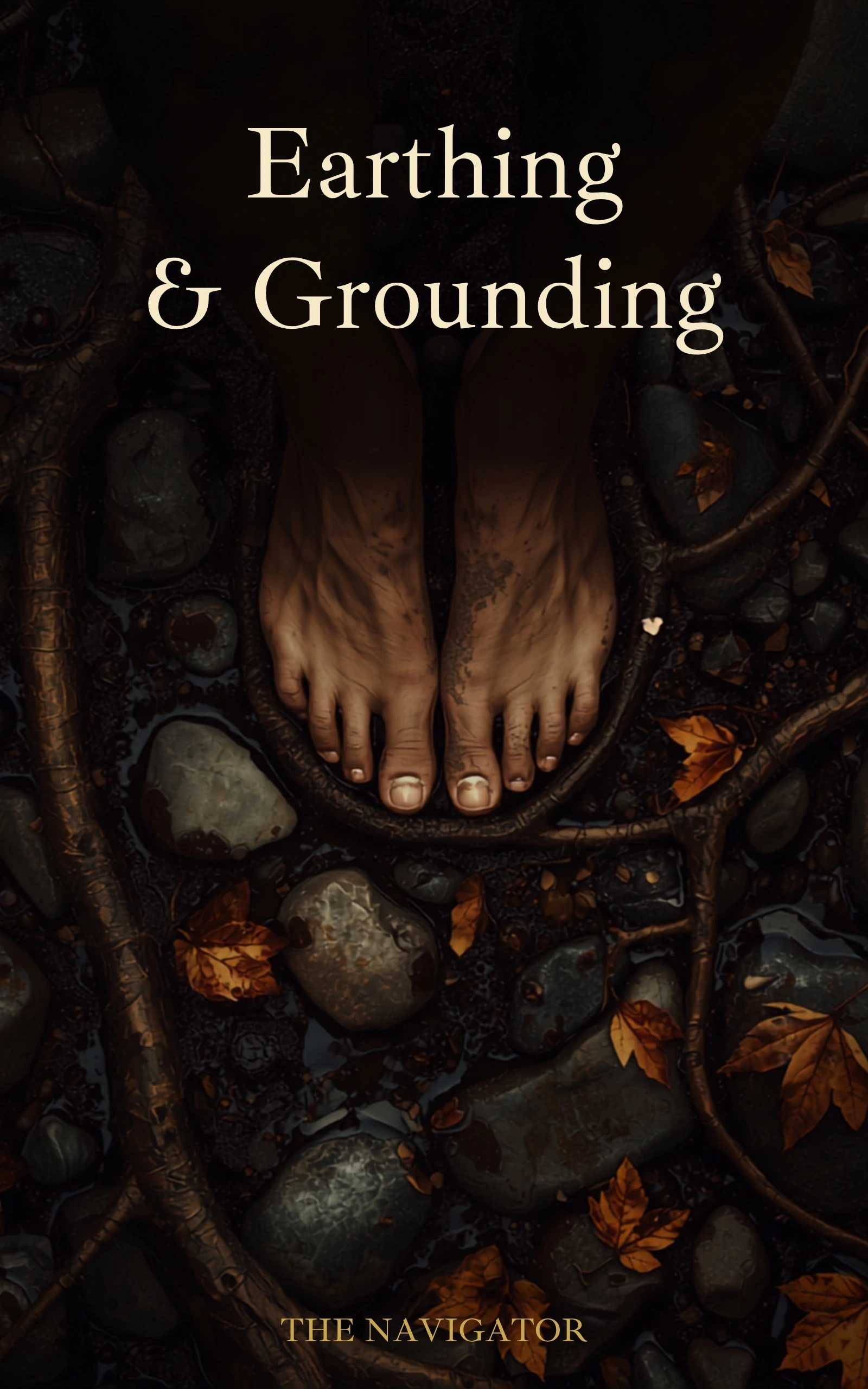 Earthing & Grounding: Mechanoreceptor and Bioelectric Pathway Architecture, Kindle book cover by The Navigator