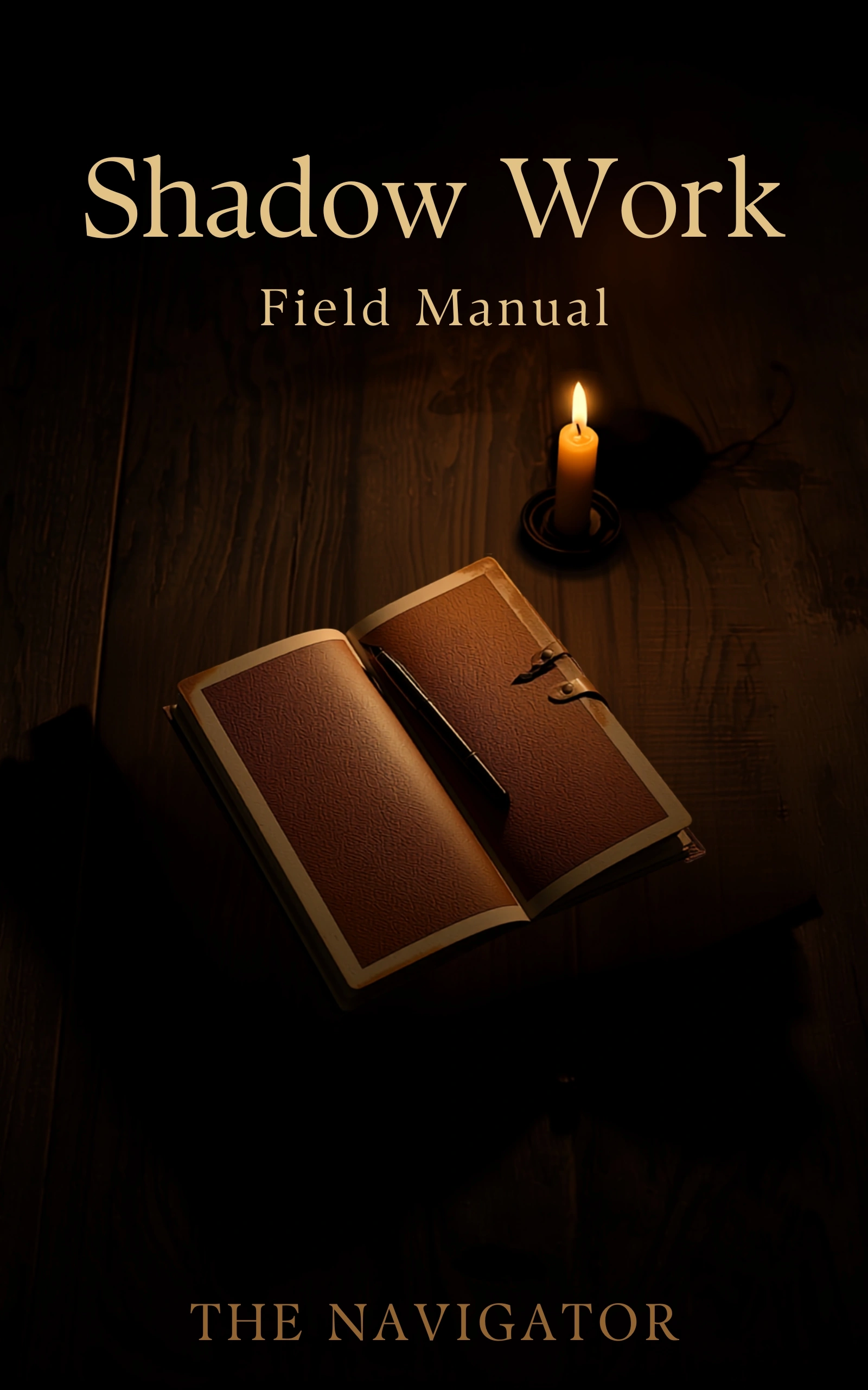 Shadow Work Field Manual: The Somatic Completion of Arrested Autonomic Cycles, Kindle book cover by The Navigator